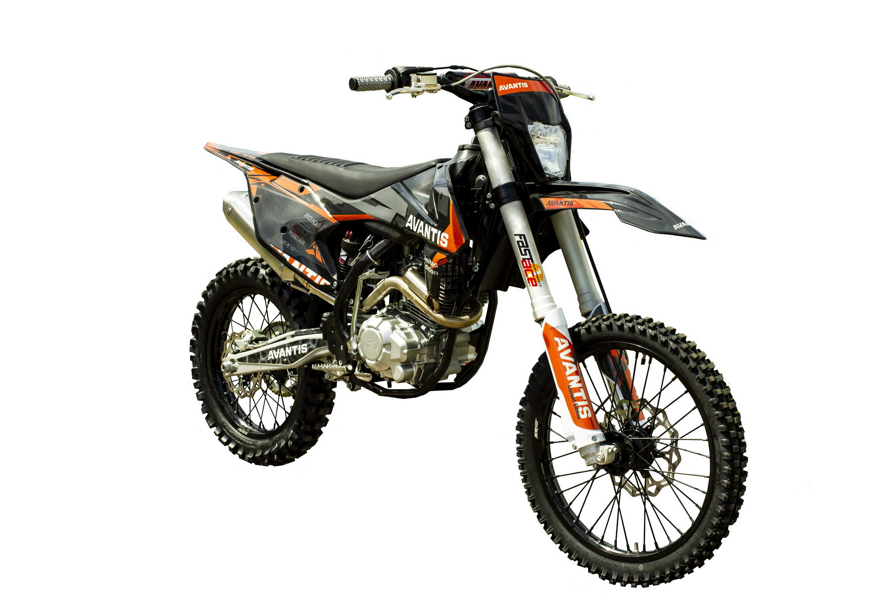 Мотоцикл Avantis Enduro 250 FA - черный